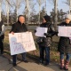 Бишкекте Казакстандын элчилигинин алдында митинг өтүп жатат