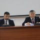 Министрлер кабинетинин төрагасынын биринчи орун басары мамлекеттик бажы кызматынын жамаатына жаңы төраганы тааныштырды