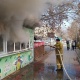 Кызыл-Кыя шаарында тез татым жайында өрт чыкты