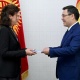 БУУнун Кыргызстанга жаңы дайындалган туруктуу координатору Садыр Жапаровго ишеним грамотасын тапшырды