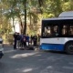Бишкекте троллейбус окуучуну сүзүп кетти