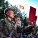 Кайтаруу жана күзөтүү департаментинин аскерлери ант берди (фото)