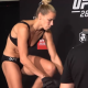 UFC: Валентина Шевченконун мурдагы атаандашы таразага тартууда жылаңач чечинди (видео)