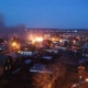 Иркутск шаарында эки кабаттуу үйдүн үстүнө учак кулады