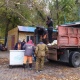 Борбор калаада мыйзамсыз орнотулган батуттар алынды