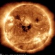 Күндүн сүрөтү. NASA жылмайган Күндүн сүрөтүн жарыялады
