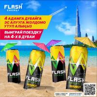 Flash UP 4 кишиге Дубайга жолдомо берет