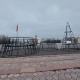 "Ала-Тоо" аянтында Жаңы жылдык балаты орнотула баштады (фото)