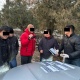 Жалал-Абадда милиция кызматкери пара алып жаткан жеринен кармалды
