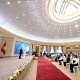 Жапаров өлкөнүн мыкты студенттерине президенттик стипендияларды тапшырды (фото)