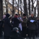 Жумабековду колдоо митинги: Митингчилер министрдин өкүлүнөн микрофонду жулуп алышты (видео)