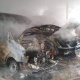 Бишкекте эки Mercedes-Benz Sprinter унаасы толугу менен өрттөнүп кетти (фото)