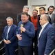 Өмүрбек Текебаевди тарапташтары жана саясатчылар Германияга узатышты (сүрөттөр)