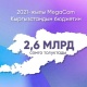 2021-жылы MegaCom Кыргызстандын бюджетин 2,6 миллиард сомго толуктады