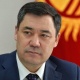 Садыр Жапаров: "Элибиздин намысы, эркиндиги сыймыгы болгон желегибизди бийик кармайлы"