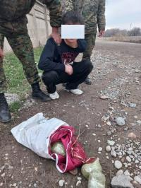 Чүйдө түзөтүү мекемесине тыюу салынган заттарды киргизүүгө аракет кылгандар кармалды