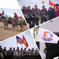 Көк бөрү: Америкалык ковбойлор кыргыз улакчыларын жеңип алды. Оюн учурундагы кызыктуу көз ирмемдер (сүрөт)