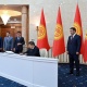 "Кумтөр" боюнча келишимге кол коюу иш-чарасынан сүрөттөр