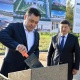 "Ысык-Көл" мейманканасынын ордуна. Садыр Жапаров президенттин администрациясынын жаңы имаратынын курулушуна капсула салды