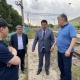 Арзыбек Кожошев Казакстан менен чектеш өткөрмө бекеттерде текшерүү жүргүздү (фото)