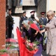 Жалал-Абадда кызмат учурунда каза болгон милиция кызматкерлерине арналып эстелик тургузулду