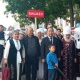Бишкекте 7 дубандан келген энелер жөө жүрүшкө чыгышты (фото)