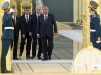 Кремлдеги тегерек столдо жолугушкан ЖККУга мүчө-мамлекеттердин лидерлеринин жыйыны сүрөттөрдө