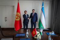 Кыргызстан менен Өзбекстандын маданият министрлери жолугушту