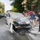 Бишкектин борборунда Mazda Demio өрттөнүп кетти (фото)