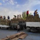 Жайлоодогу малчыларга берилет. Ысык-Көлдүн Ак-Шыйрак айылына 1200 түк чөп жиберилди