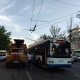 Борбор калаада үзгүлтүккө учураган троллейбус каттамы жанданды