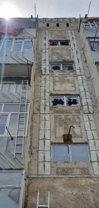 Балыкчыда көп кабаттуу үйдөн өрт чыкты