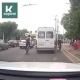 Бишкекте велосипед тээп бара жаткан жаран кырсыкка кабылды (видео)