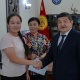 Акылбек Жапаров Азия чемпиондугуна жолдомо алган жаш спортчуга 150 миң сом жардам көрсөттү