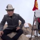 Манасчылар чокуга чыгып 7 мүнөт манас айтышты