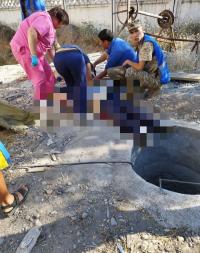 Токмокто кудук казып жаткан 5 кишинин үчөө каза болду