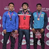 Эркин күрөш боюнча балбандар (U-23) Азия чемпиондугунда 8 медаль жеңди