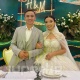 Өкүл атадан өзгөчө белек. Актёр Нуркул Адылбеков актриса Мадалена Абдрахманованын тоюнан фото репортаж