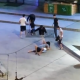 Топ балдар бир жигитти тепкилеген видео: Милиция издөө иштерин баштады