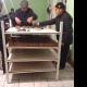 Оштогу жатак абакта самын чыгарылып жатат (сүрөт)