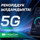 МЕГА-СҮЙҮНЧҮ! MegaCom Кыргызстанда 5G технологиясынын биринчи тест-драйвын аяктады