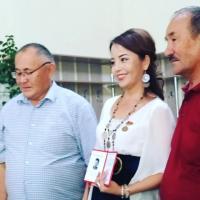 Актриса Мээрим Касаболотова "Эстелик" медалына ээ болду