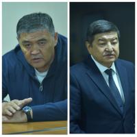"Көзөмөл катуу болот!". Акылбек Жапаров менен Камчыбек Ташиев "Кумтөргө" барды (фото)