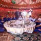 Казакстандык улакчылар көк бөрү ойноо үчүн Кыргызстанга келишти