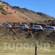 Чуңкурчакка бара жаткан жолдо унаалардын узун кезеги пайда болду