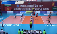 Кыргыз волейболчулары Монголияны кайра 3:0 эсебинде утуп алышты