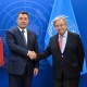 Президент Садыр Жапаров БУУнун Башкы катчысы Антониу Гутерриш менен жолугушту