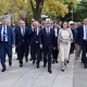 Садыр Жапаров менен биринчи айым Бурса шаарындагы "Осман гази жана Орхан гази Турбеси" мемориалына барды (фото)