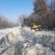 Бишкектеги Ала-Арча дарыясында 6 күндөн бери муз тыгыны болуп жатат (фото)
