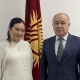 Текебаев Кыргыз-герман техникалык институтунун директору менен жолугушту